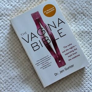 The Vagina Bible by Dr. Jen Gunter - White Cover Coffee Table Book
